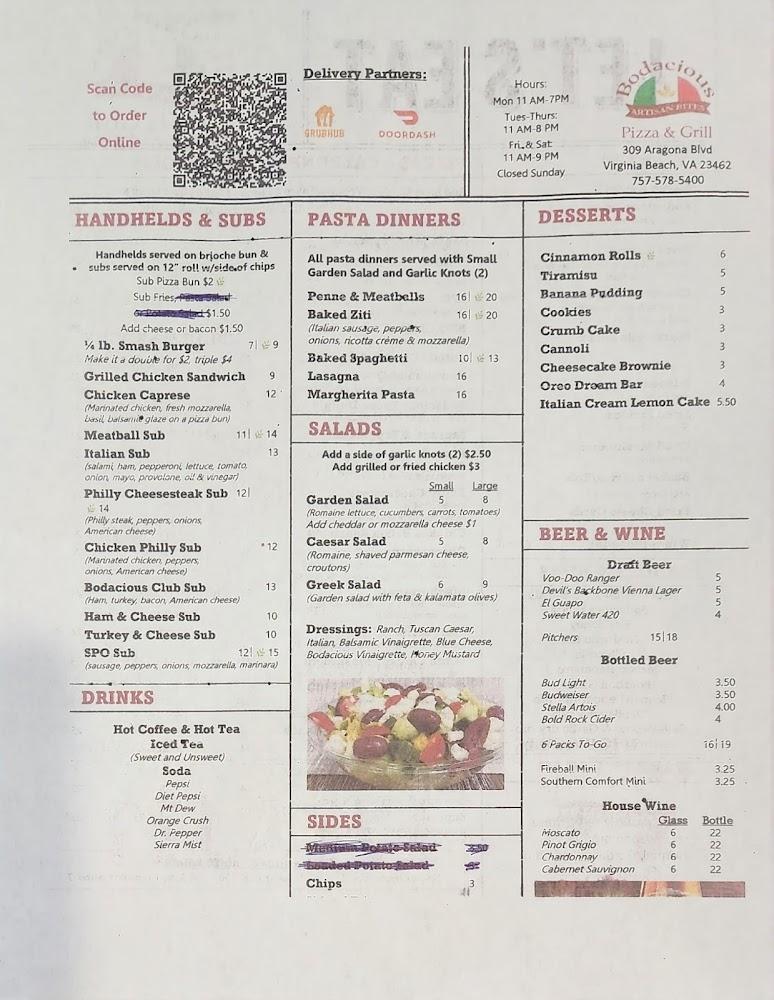 Bodacious Pizza & Grill Chicken Tenders